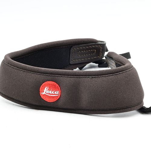 thumbnail-0 for Leica 42053 Neoprene Binoculars Strap Chocolate Brown