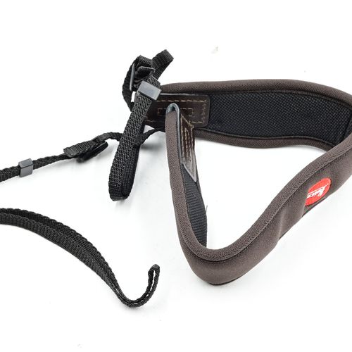 thumbnail-4 for Leica 42053 Neoprene Binoculars Strap Chocolate Brown