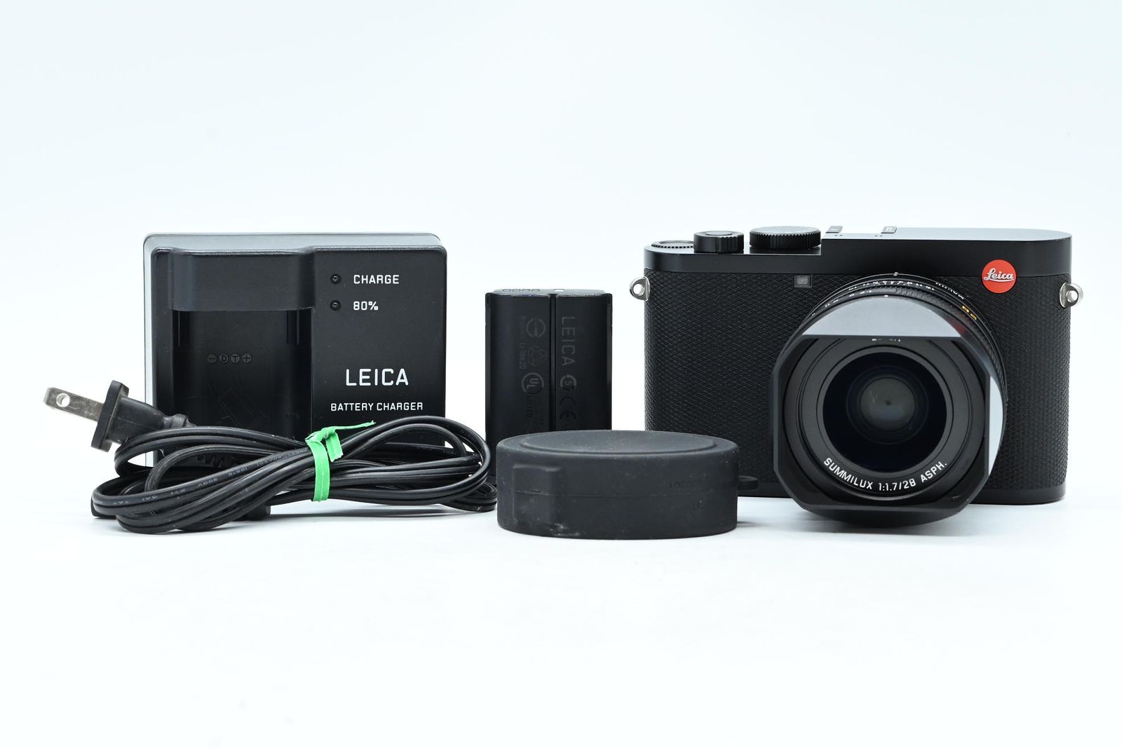 Leica 19050 Q2 Digital Camera 47.3MP 28mm f1.7 ASPH Summilux Lens