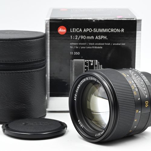 thumbnail-0 for Leica 11350 90mm f2 APO Summicron-R ASPH ROM Lens E60