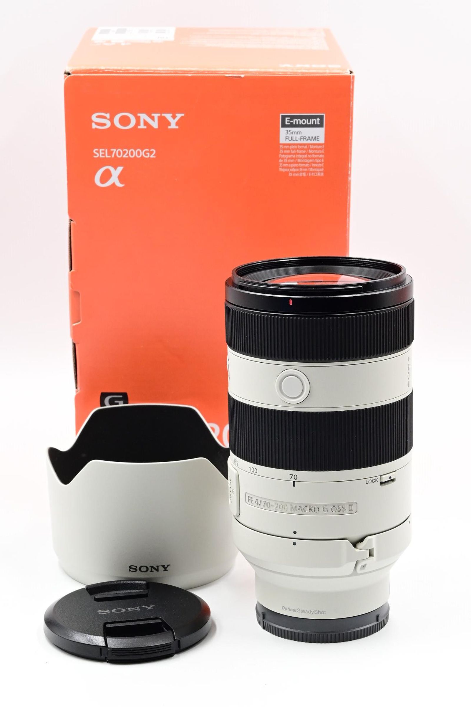 Sony FE 70-200mm f4 Macro G OSS II Lens SEL70200G2