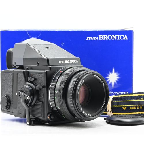 thumbnail-0 for Bronica ETRSi 645 Medium Format Film Camera Kit w/ 75mm Lens + 120 Back