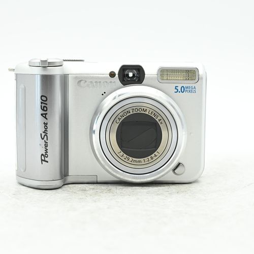 thumbnail-0 for Canon PowerShot A610 5MP Digital Camera w/4x Zoom Silver