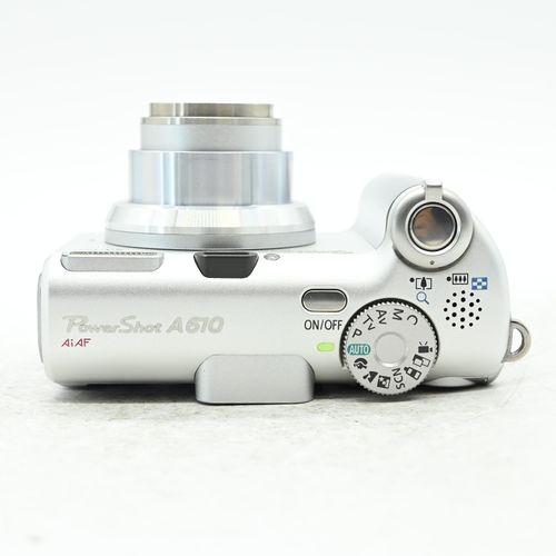 thumbnail-4 for Canon PowerShot A610 5MP Digital Camera w/4x Zoom Silver