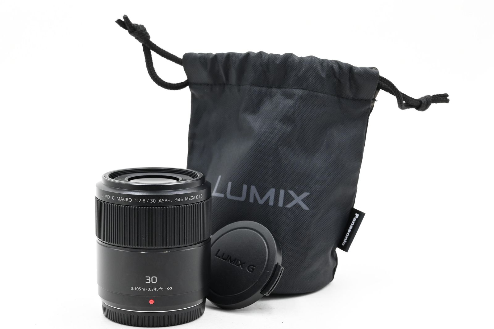 Panasonic Lumix G 30mm f2.8 Macro ASPH. MEGA OIS MFT Lens H-HS030