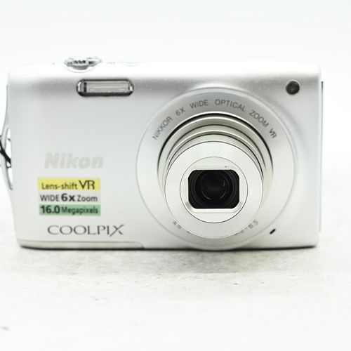 thumbnail-6 for Nikon Coolpix S3300 16MP Digital Camera w/6X Zoom Silver