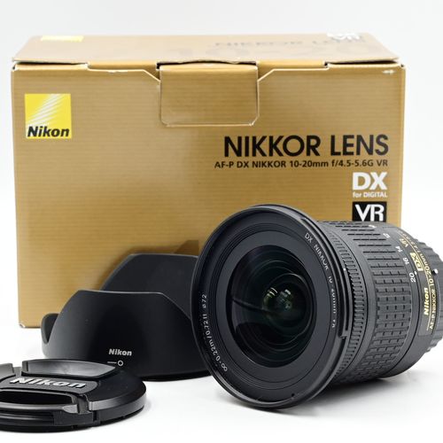 thumbnail-0 for Nikon Nikkor AF-P 10-20mm f4.5-5.6 DX G VR Lens F-Mount