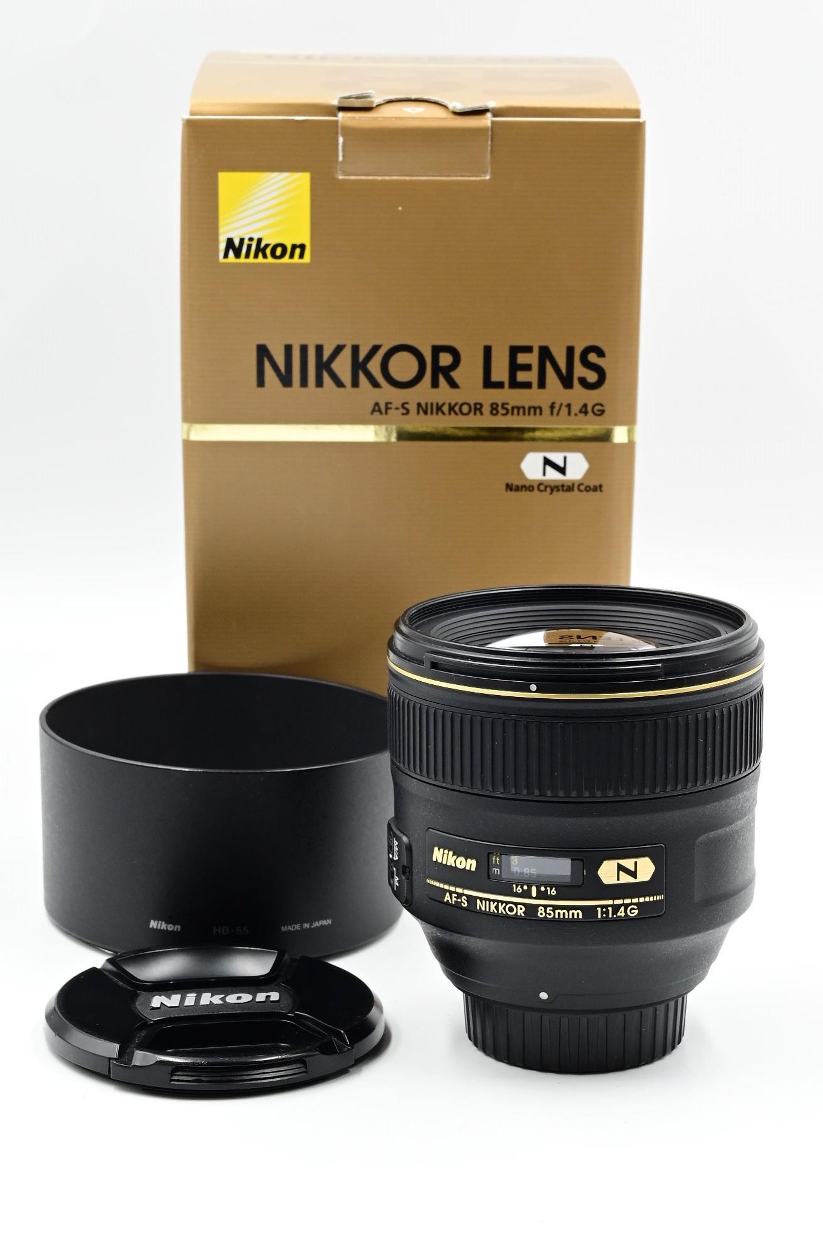 Nikon Nikkor AF-S 85mm f1.4 G SWM IF Lens AFS