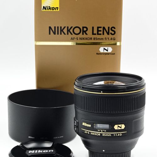 thumbnail-0 for Nikon Nikkor AF-S 85mm f1.4 G SWM IF Lens AFS