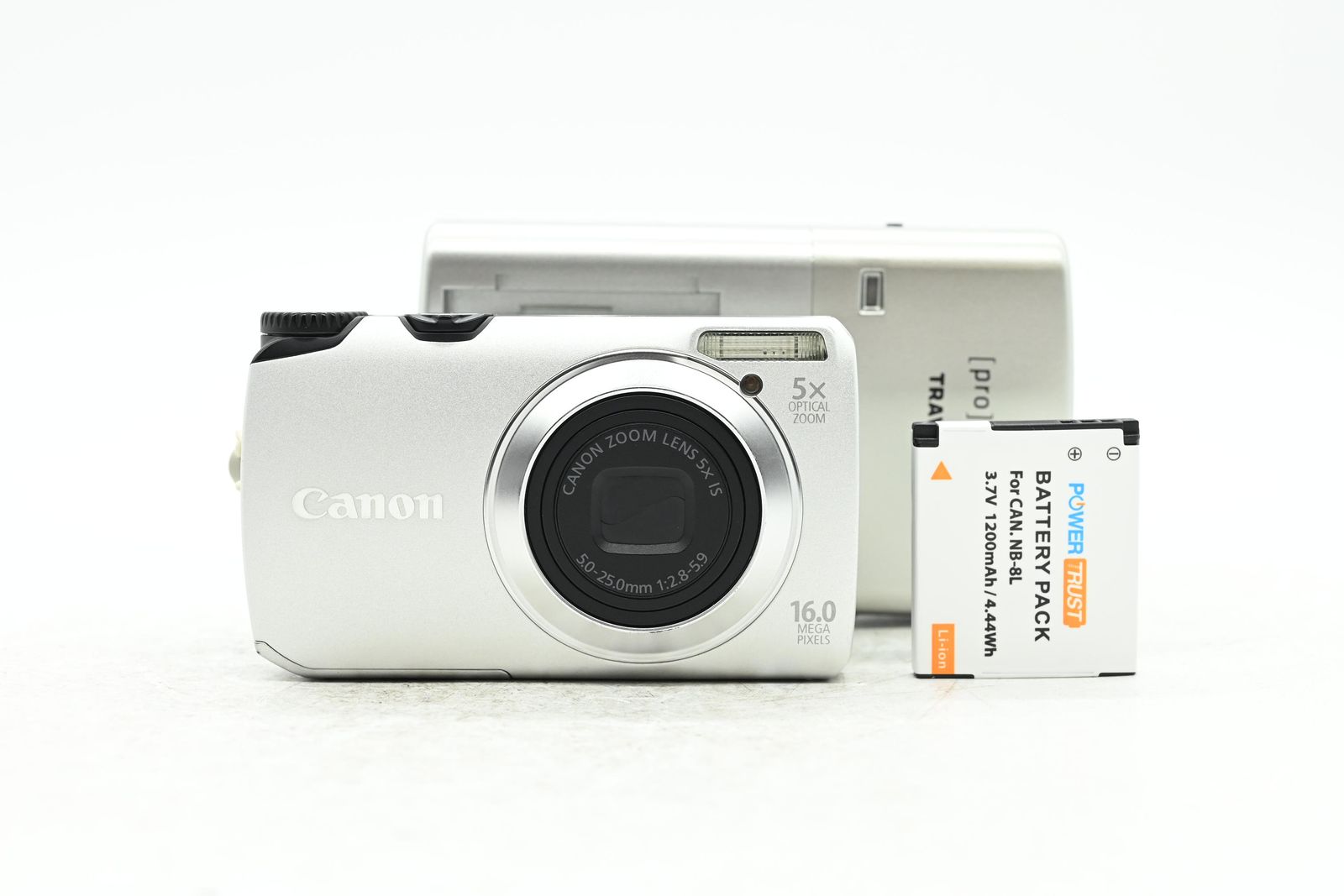 Canon PowerShot A3300 IS 16MP Digital Camera w/5x Zoom Silver