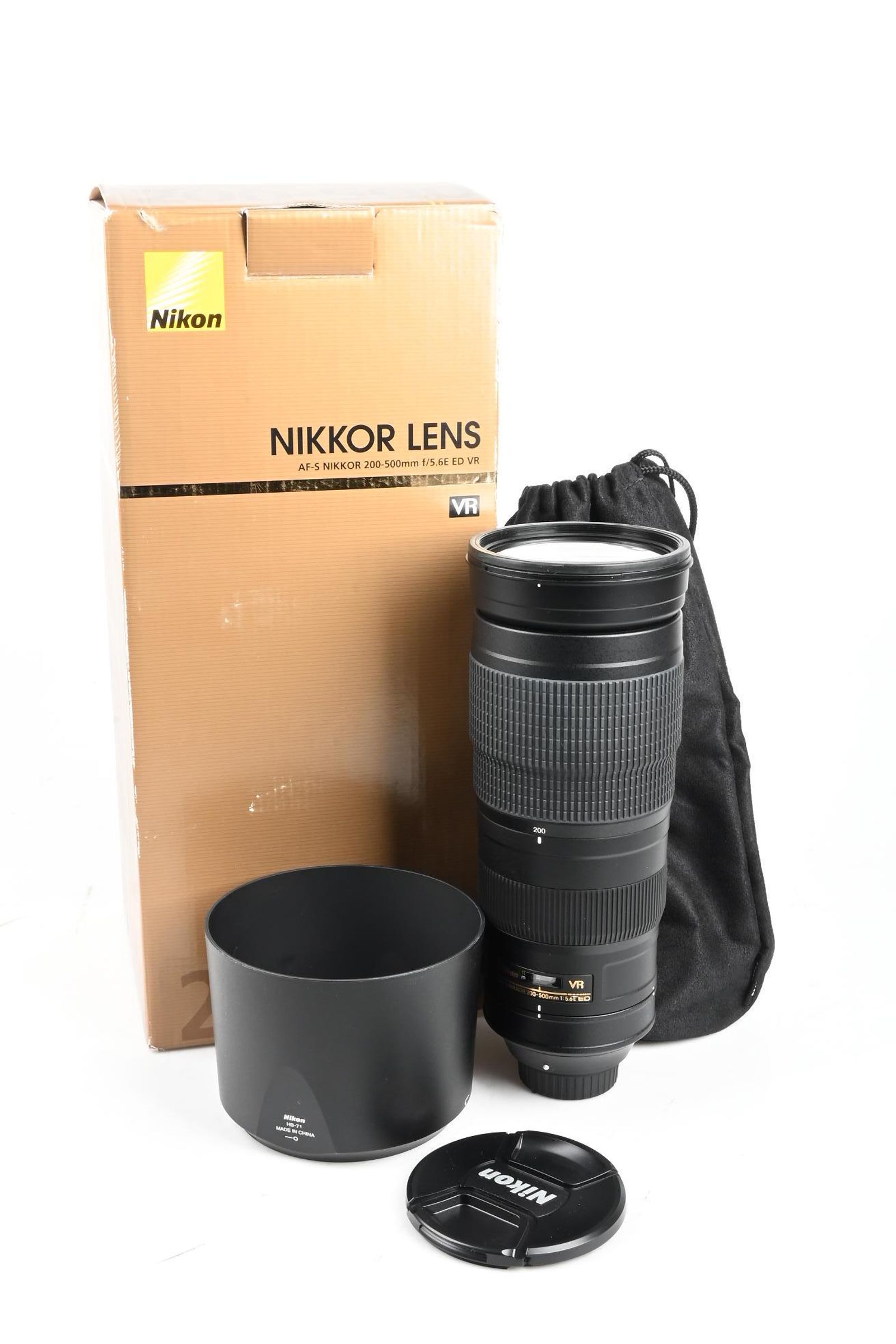 Nikon Nikkor AF-S 200-500mm f5.6 E ED VR Lens