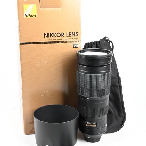 thumbnail-0 for Nikon Nikkor AF-S 200-500mm f5.6 E ED VR Lens