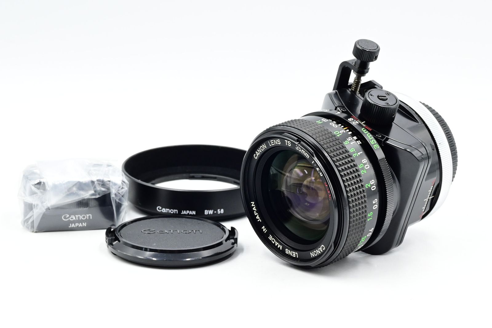 Canon TS 35mm f2.8 Tilt Shift S.S.C. FD BL Lens SSC