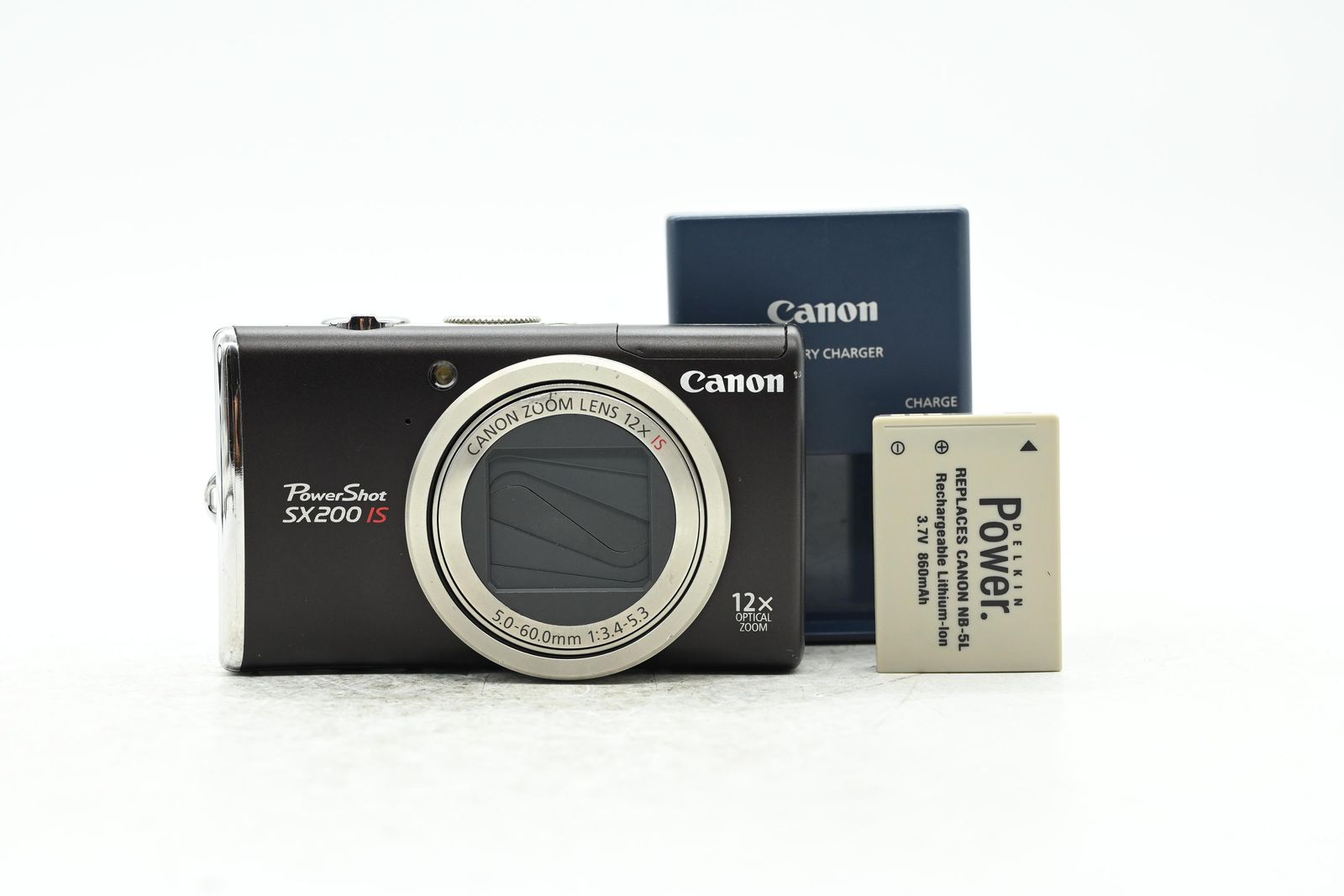 Canon PowerShot SX200 IS 12.1MP Digital Camera w/12x Zoom