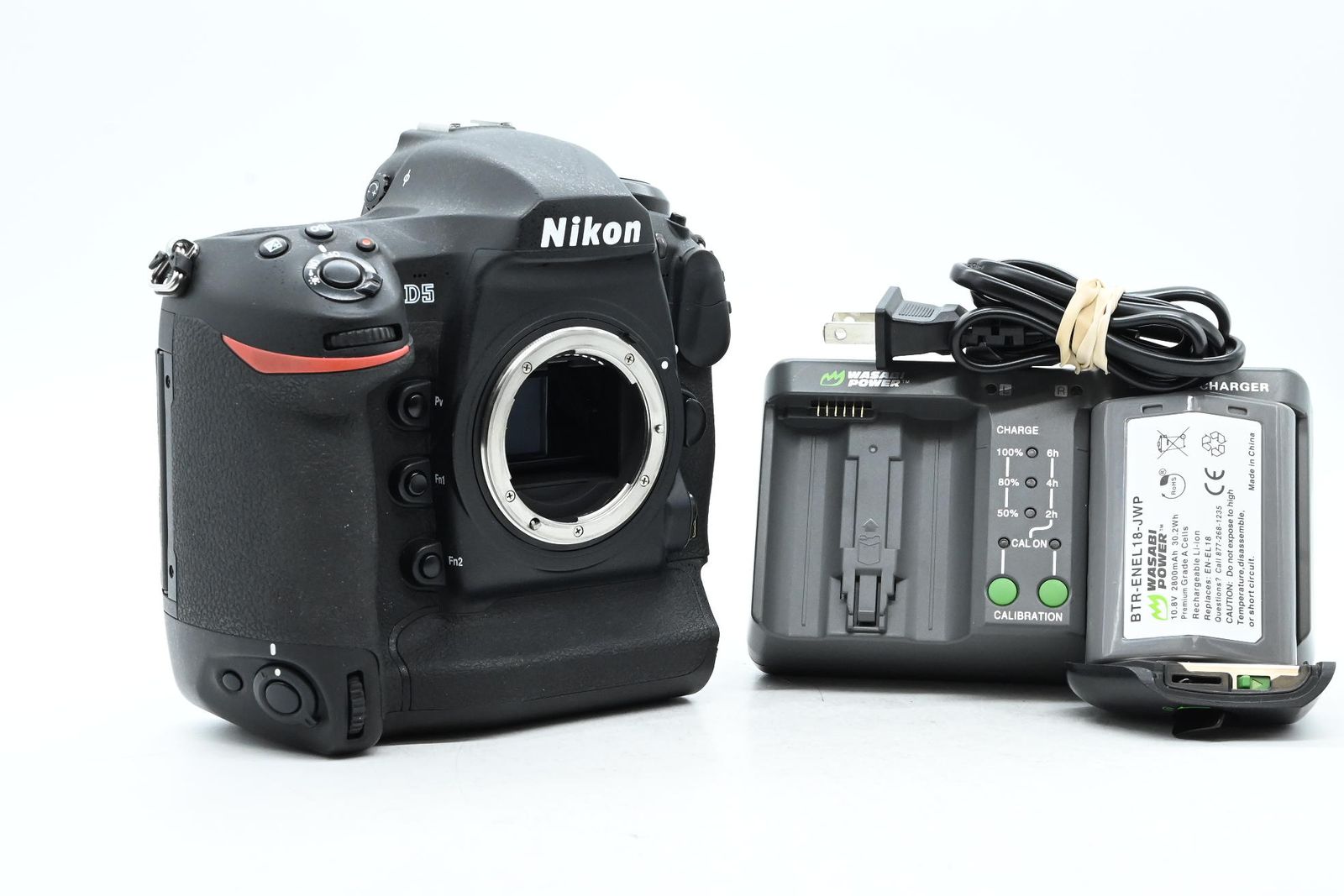 Nikon D5 Digital Camera 20.8MP DSLR Camera Body (Dual XQD Slots) D5-a