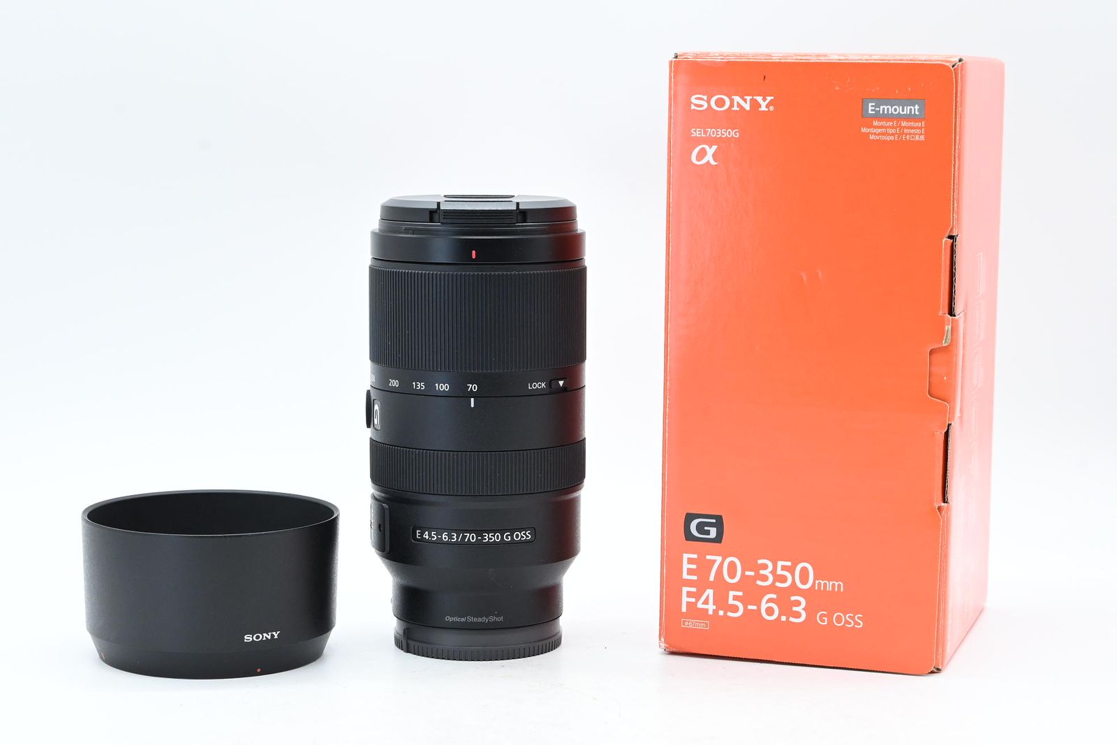 Sony E 70-350mm f4.5-6.3 G OSS Lens SEL70350G