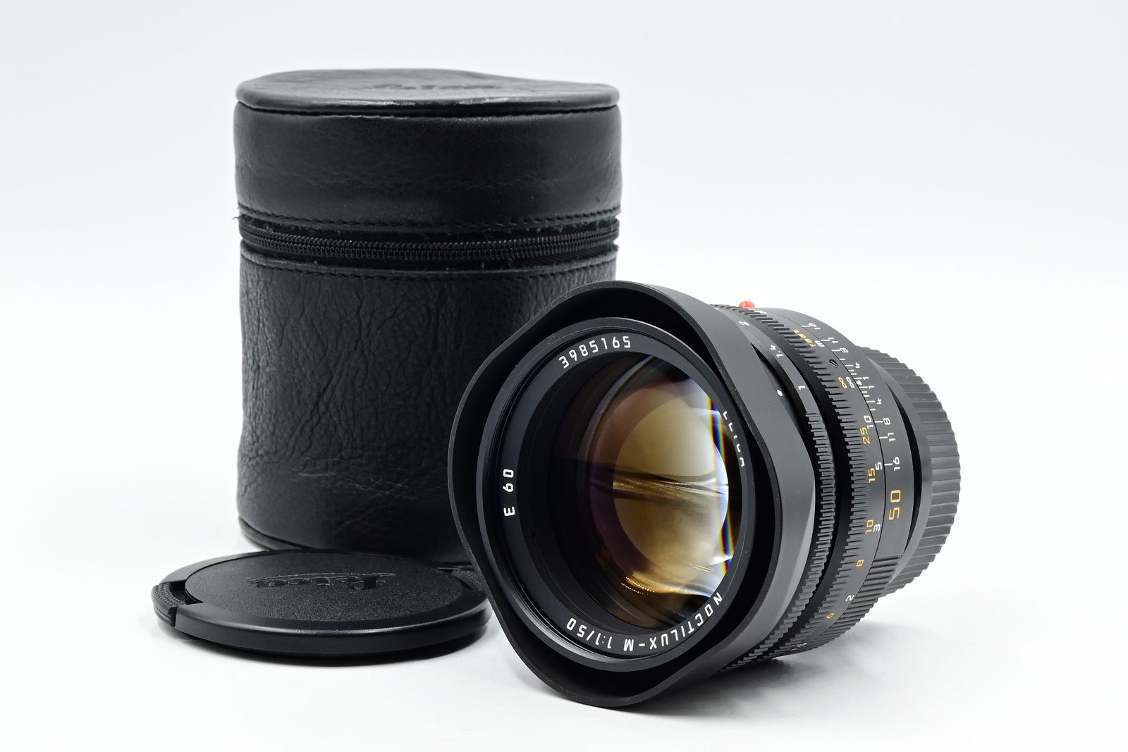 Leica 11822 50mm f1 Noctilux-M Lens E60 *Complete CLA by Leica USA