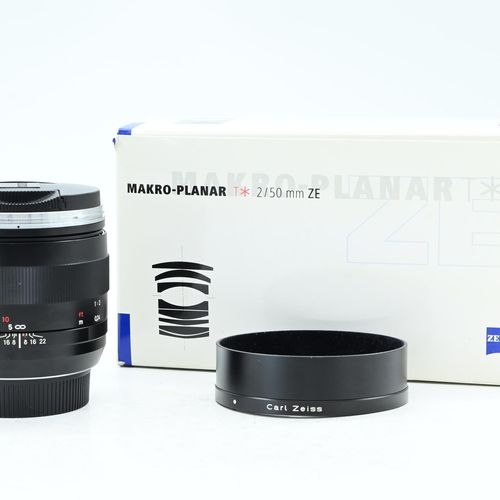 thumbnail-0 for Zeiss 50mm f2 Makro-Planar ZE T* Lens Canon EF