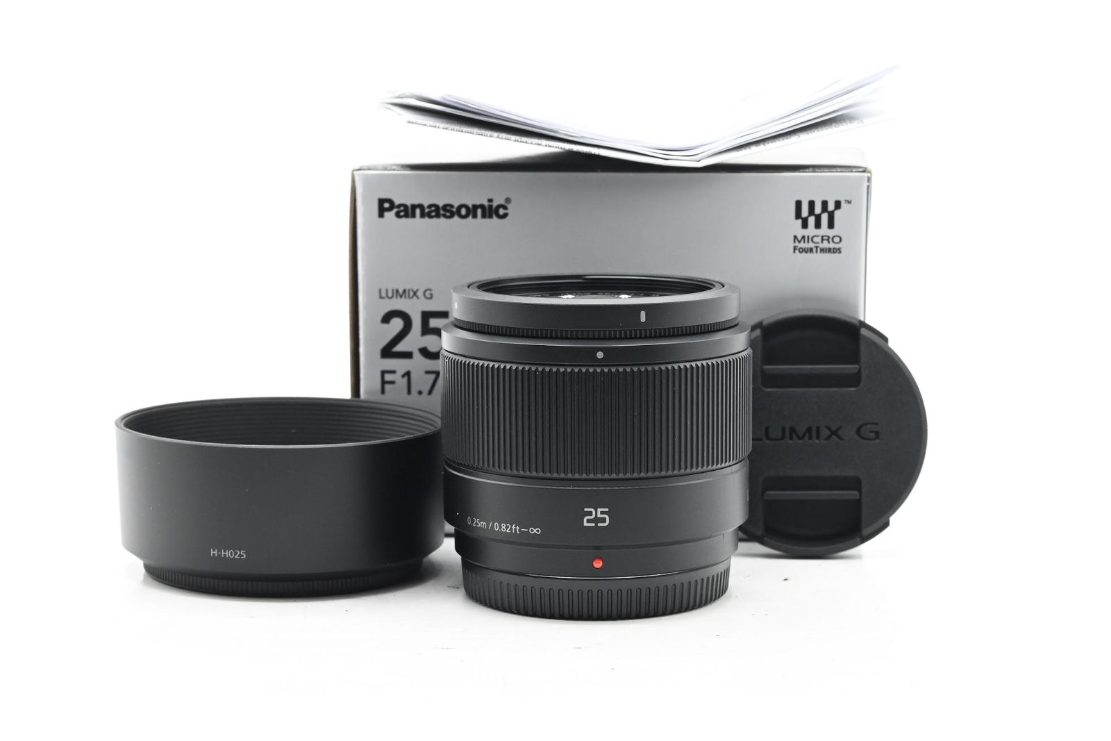 Panasonic Lumix G 25mm F1.7 Lens MFT H-H025