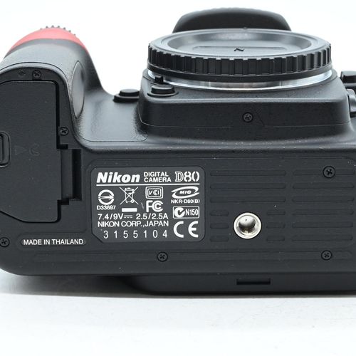 thumbnail-7 for Nikon D80 10.2MP Digital SLR Camera Body