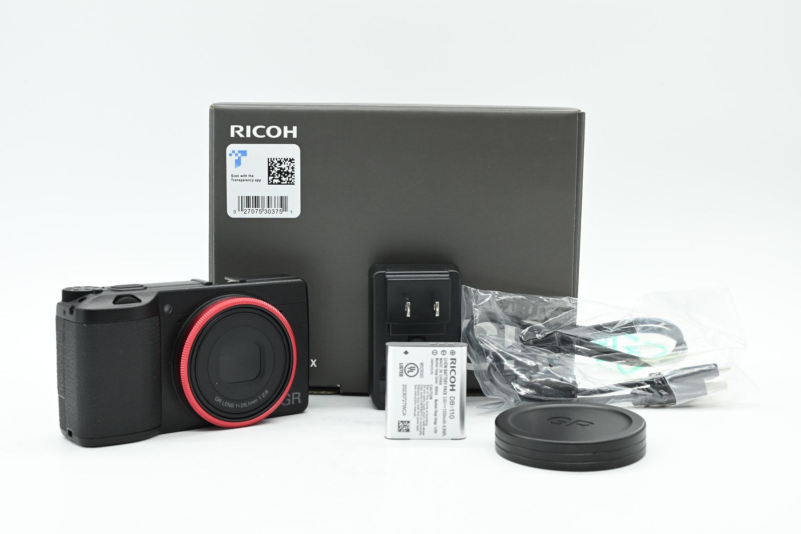 Ricoh GR IIIx 24MP Digital Camera w/26.1mm f2.8 Lens