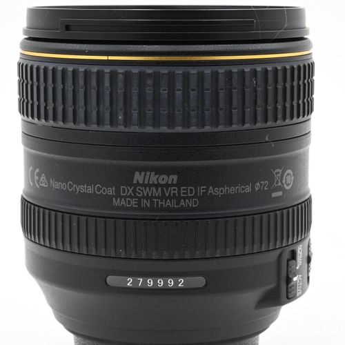 thumbnail-1 for Nikon Nikkor AF-S 16-80mm f2.8-4.0 E ED DX VR Lens