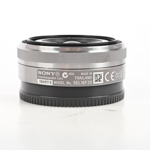 thumbnail-2 for Sony 16mm f2.8 E Lens SEL16F28 Silver