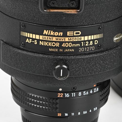 thumbnail-1 for Nikon Nikkor AF-S 400mm f2.8 D ED IF SWM Lens AFS