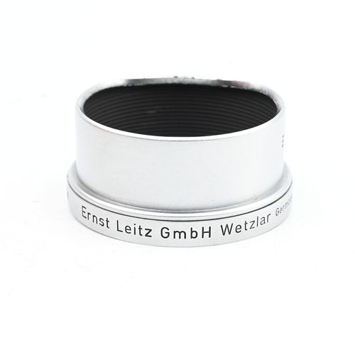 thumbnail-0 for Leica Leitz 12510 FISON Chrome Lens Hood Shade 5cm/50mm Elmar