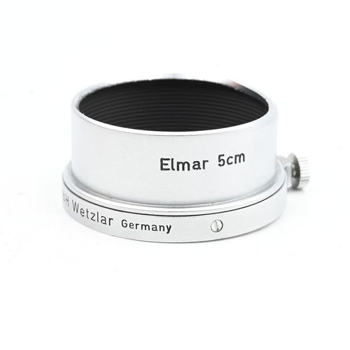 thumbnail-1 for Leica Leitz 12510 FISON Chrome Lens Hood Shade 5cm/50mm Elmar