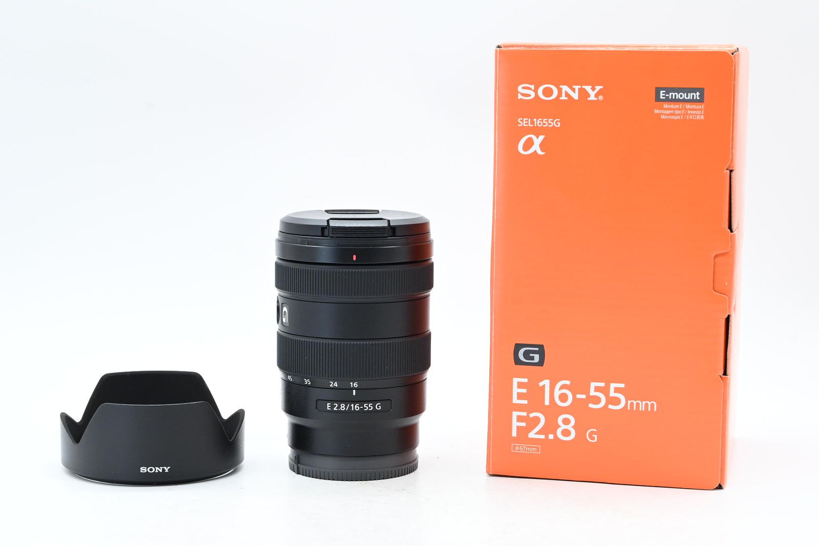 Sony E 16-55mm F2.8 G Lens Sony E Mount SEL1655G