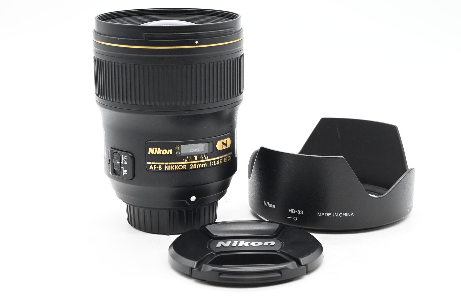 Nikon Nikkor AF-S 28mm f1.4 E ED Lens