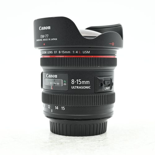 thumbnail-1 for Canon EF 8-15mm f4 Fisheye L USM Lens