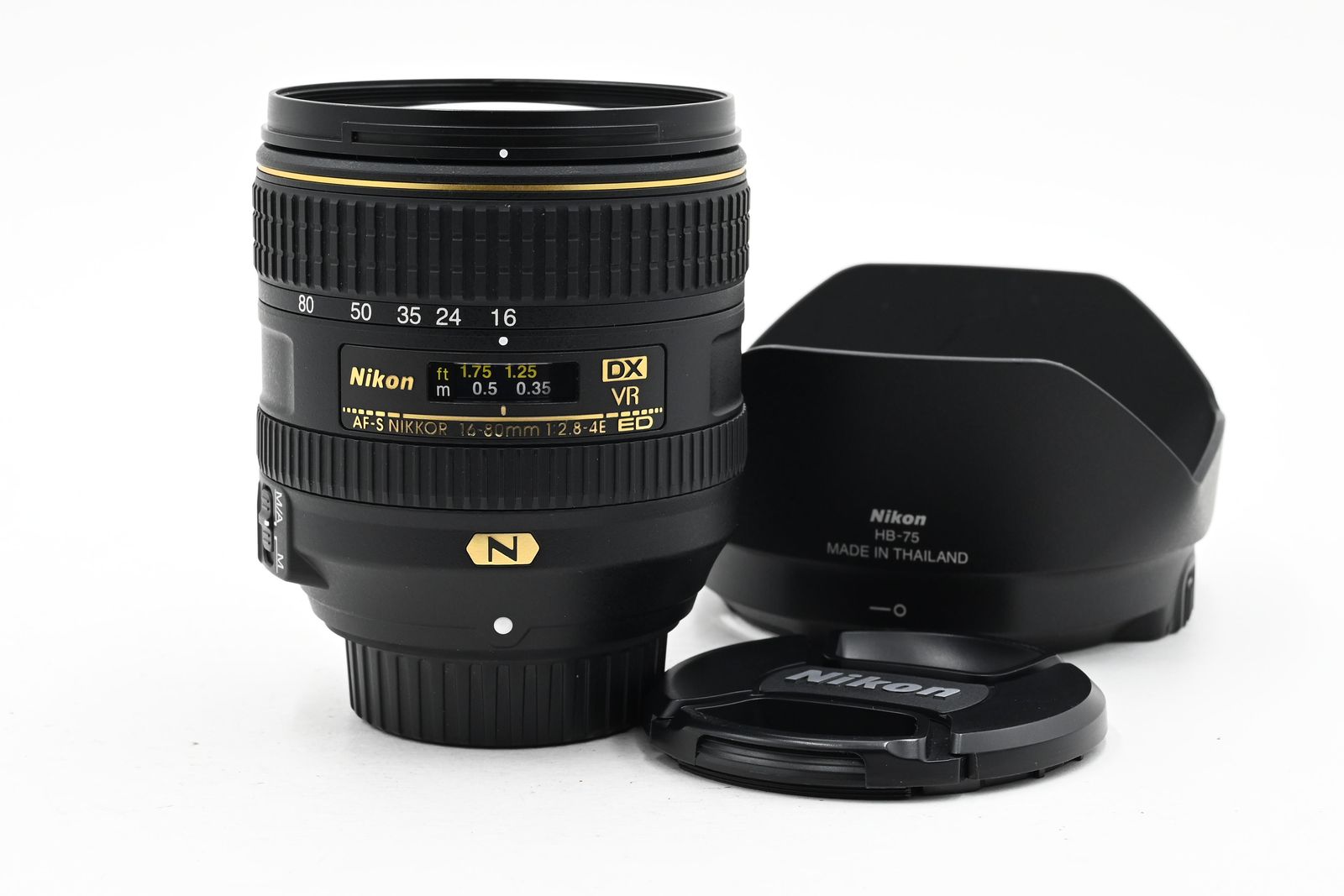 Nikon Nikkor AF-S 16-80mm f2.8-4.0 E ED DX VR Lens