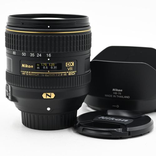 thumbnail-0 for Nikon Nikkor AF-S 16-80mm f2.8-4.0 E ED DX VR Lens