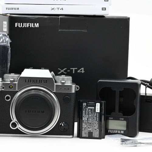 thumbnail-0 for Fujifilm X-T4 Mirrorless 26.1MP Digital Camera Body Silver