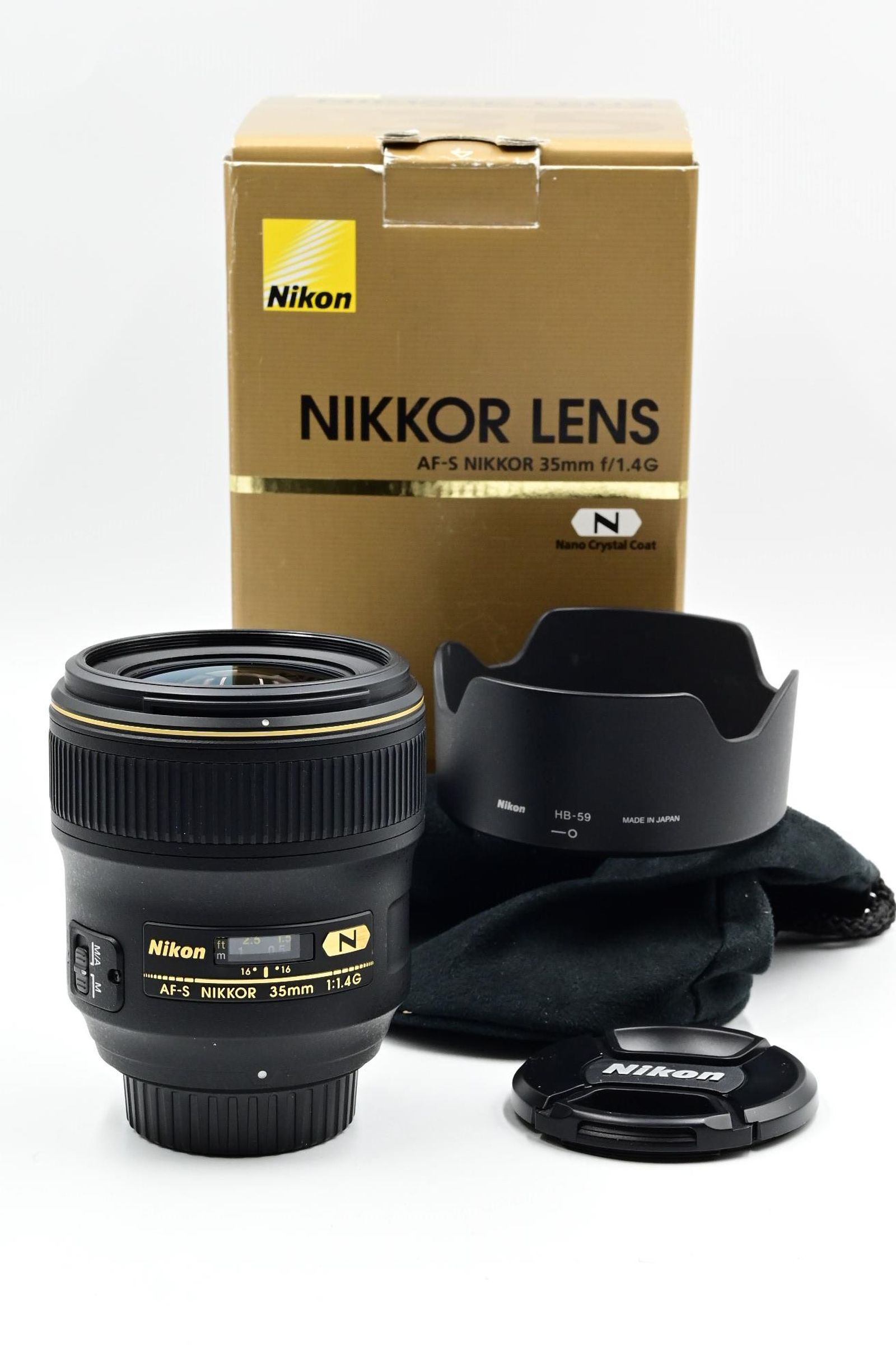 Nikon Nikkor AF-S 35mm f1.4 G Lens AFS