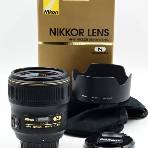 thumbnail-0 for Nikon Nikkor AF-S 35mm f1.4 G Lens AFS