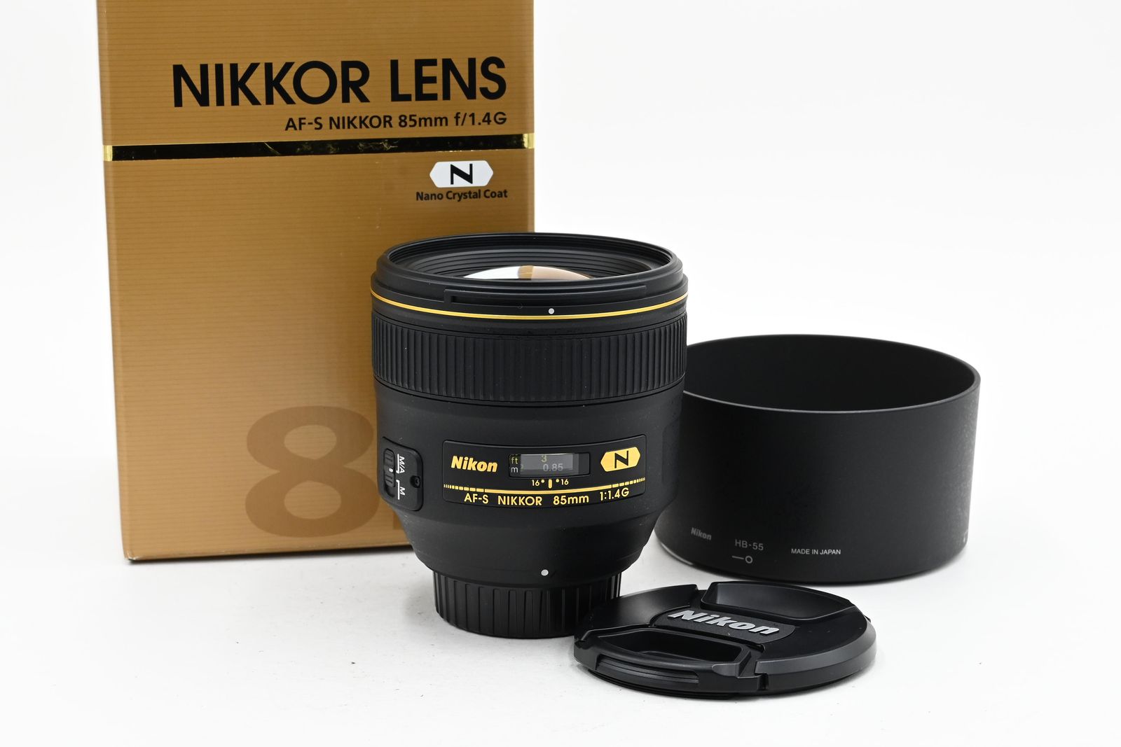 Nikon Nikkor AF-S 85mm f1.4 G SWM IF Lens AFS