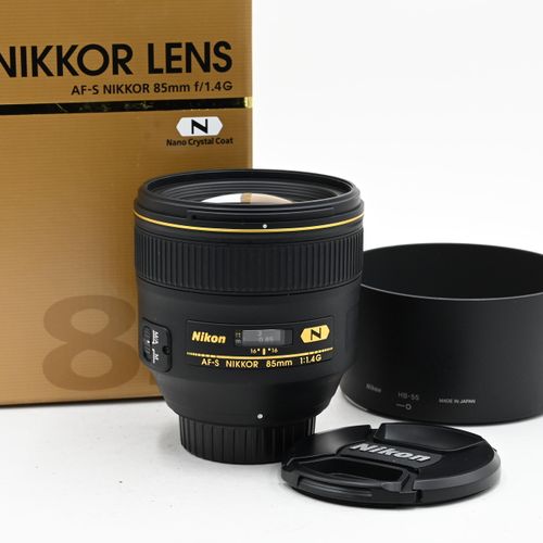 thumbnail-0 for Nikon Nikkor AF-S 85mm f1.4 G SWM IF Lens AFS