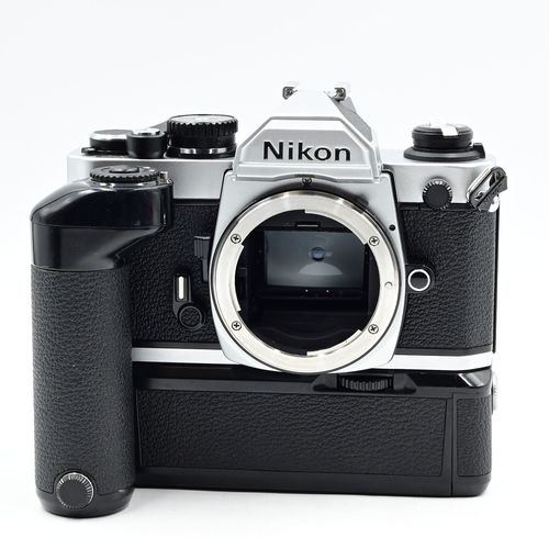 thumbnail-2 for Nikon FM2N SLR Film Camera Body FM-2N Black w/MD 12