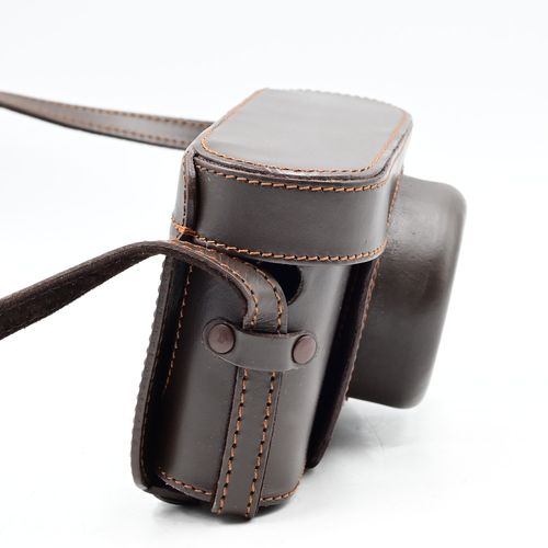 thumbnail-4 for Leica 18754 X2 Ever-Ready Case Brown Leather