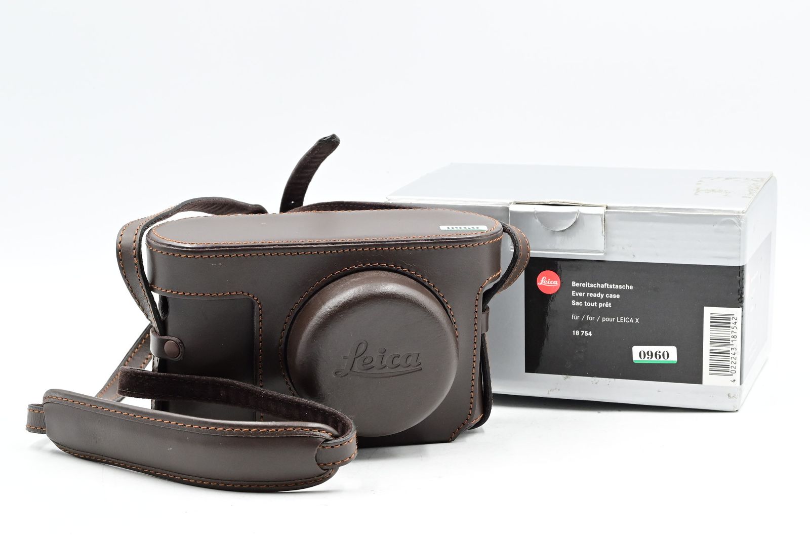 Leica 18754 X2 Ever-Ready Case Brown Leather