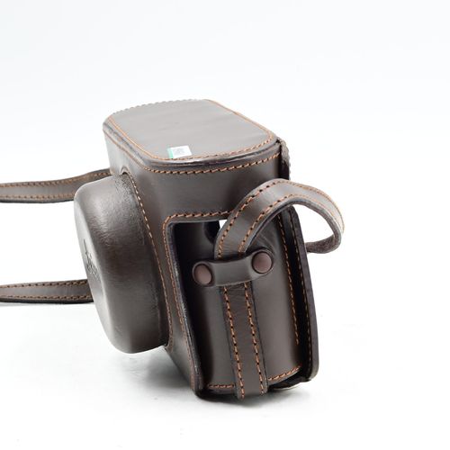 thumbnail-2 for Leica 18754 X2 Ever-Ready Case Brown Leather