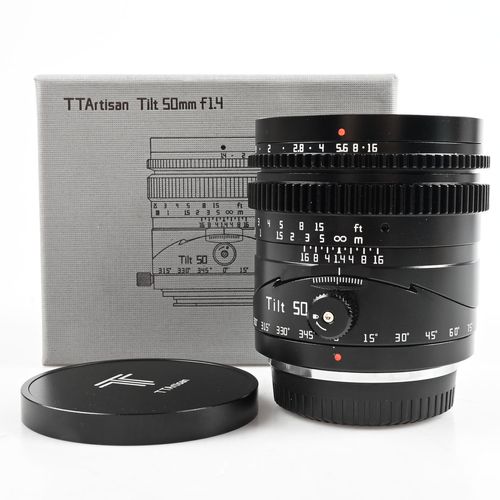 thumbnail-0 for TTArtisan Tilt 50mm f1.4 Lens for Fuji X