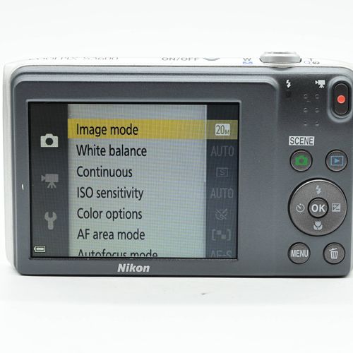 thumbnail-7 for Nikon Coolpix S3600 20.1MP Digital Camera w/8x Zoom Silver