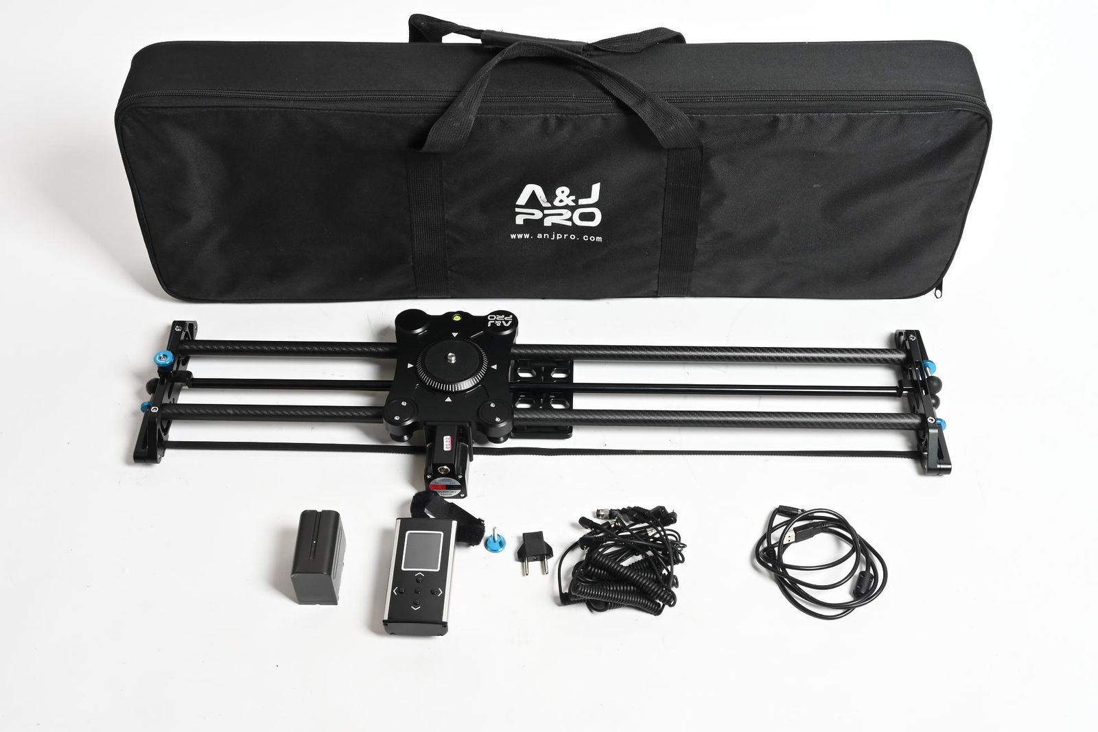 A&J PRO GP Motorized Carbon Fiber Camera Slider 31.5″