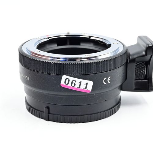 thumbnail-2 for Vello LA-NEX-NGII Lens Adapter - Nikon F-Mount Lens to Sony E-Mount Camera