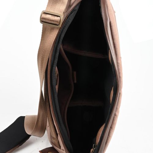 thumbnail-6 for Clever Supply Co. Camera Sling Bag Tan 6L