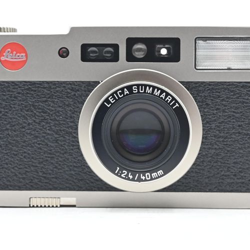 thumbnail-1 for Leica 18130 CM Titanium Film Camera w/40mm f2.4 Summarit Lens